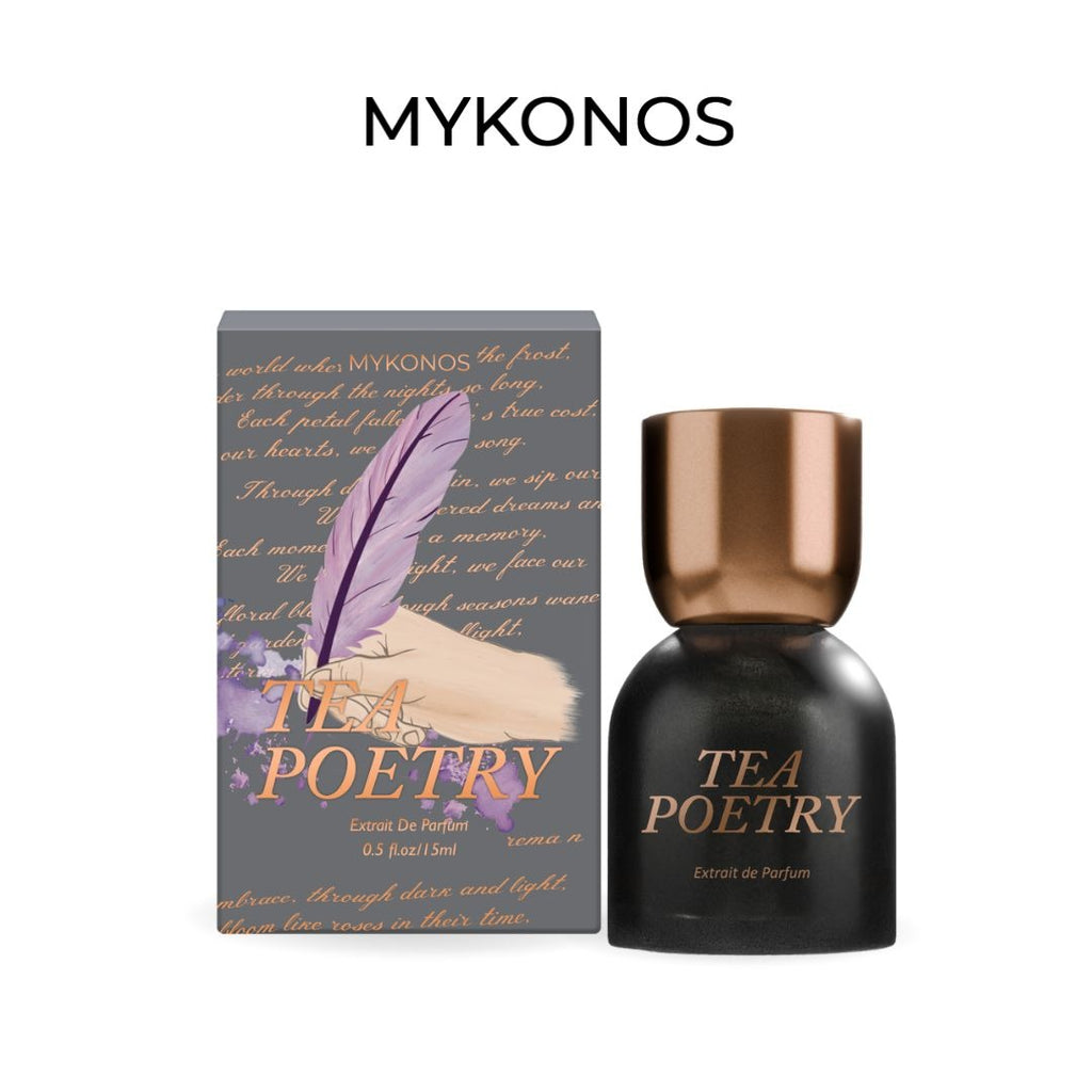 Mykonos Tea Poetry Extrait de Parfum – 15 ml bottle