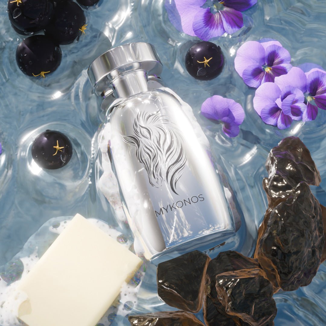 Mykonos Untamed Extrait de Parfum – styled shot 1